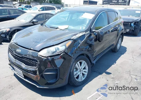 2017 Kia Sportage Lx z USA, uszkodzony, nr VIN KNDPM3AC2H7241476